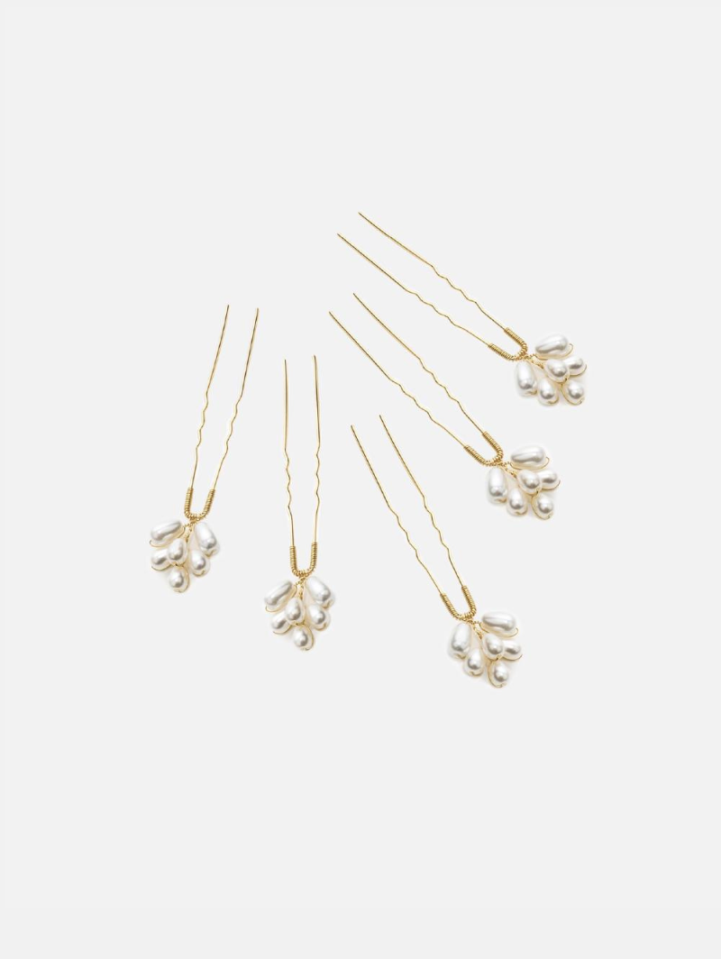 Abrazi Haarspelden Perla Goud