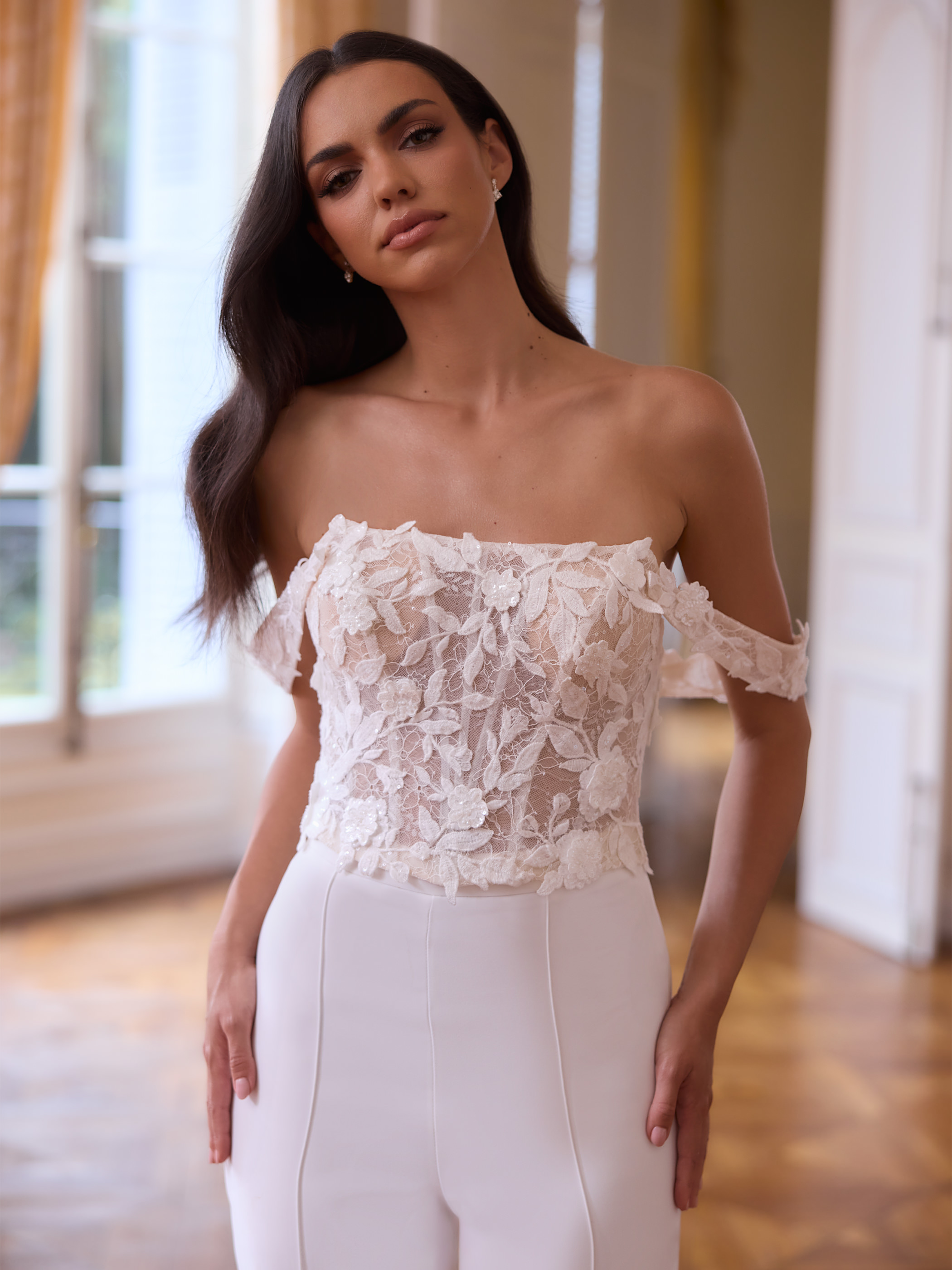 Bianco Evento E512 Top | Maat XXL