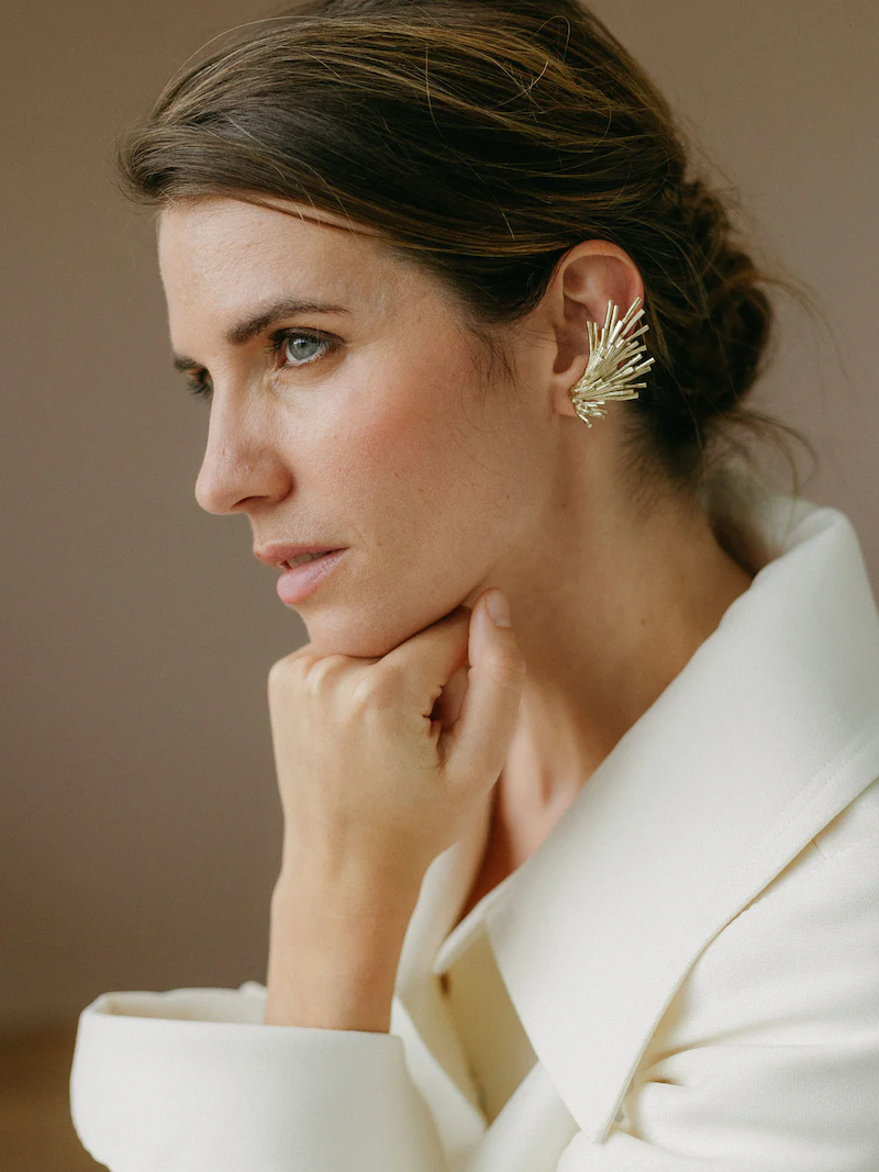 Lizeron Iris Oorbellen