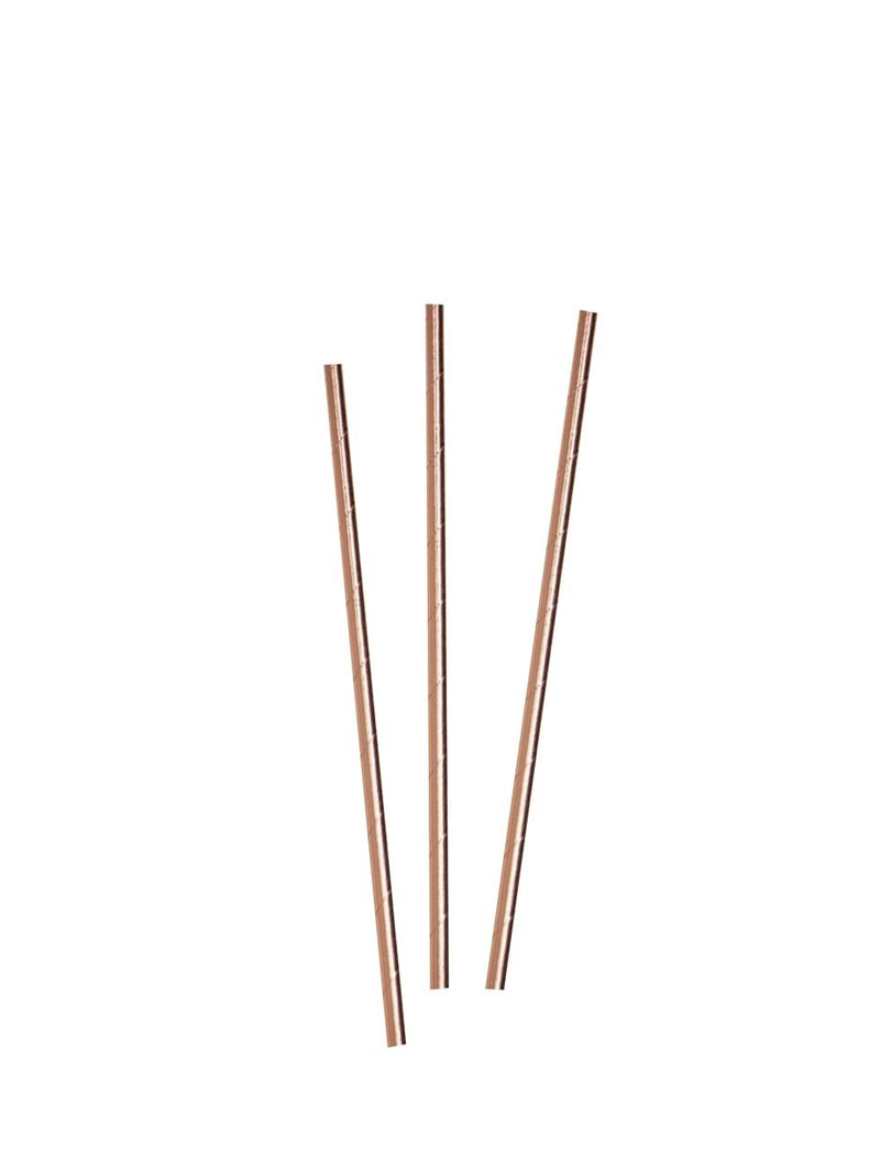 Ginger Ray Roségouden rietjes (25st) Beautiful Botanics Team Bride