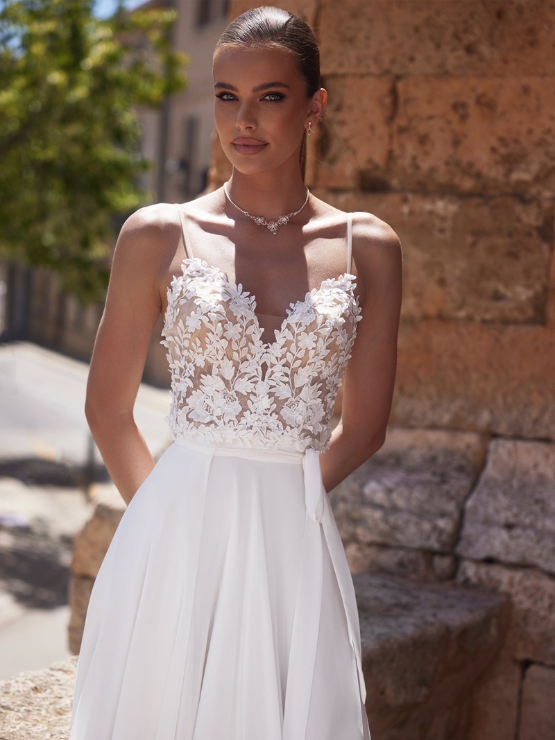 Bianco evento E464 Top Corset | Maat XL