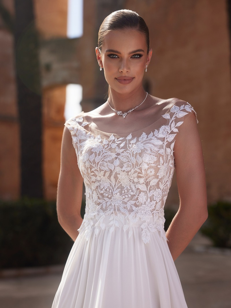 Bianco evento E479 Top | Maat L