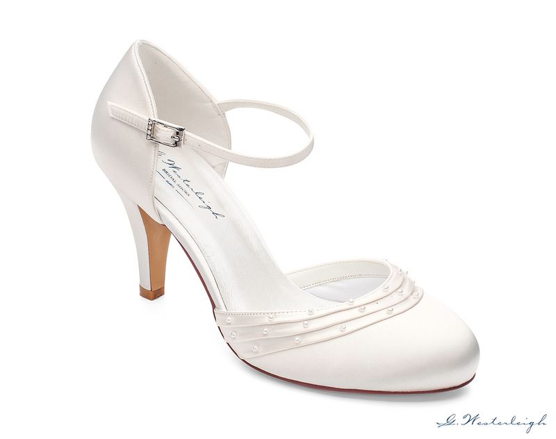 G. Westerleigh G.Westerleigh Bruidsschoenen Melissa White 38 Tweedekans | Maat 38