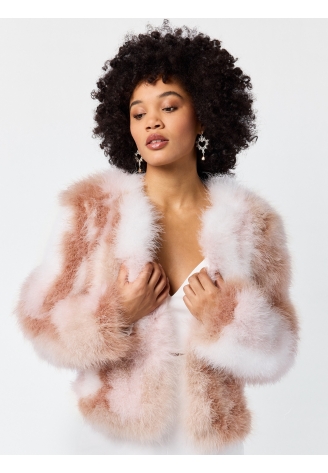 Poirier BOL-75051 Marabou jas ()