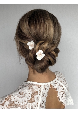 Sally Jane Bridal Fem Haarspelden Zilver ()