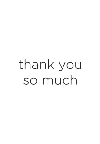 Leeff 18640 Pilarenkaars - Thank you so much Wit