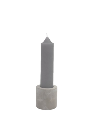 Leeff 18722 Groote Kaarsen Cadeau set Brian Grijs ()
