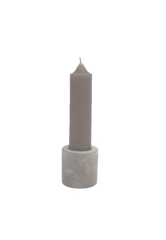 Leeff 18723 Groote Kaarsen Cadeau set Brian Taupe ()