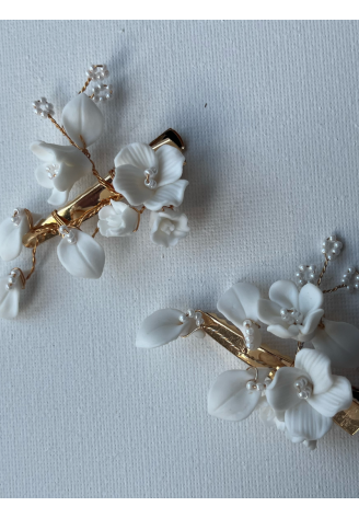 Sally Jane Bridal Vanessa Haarspelden Goud