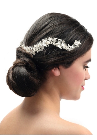 Poirier BB-433 Haarsieraad Zilver ()