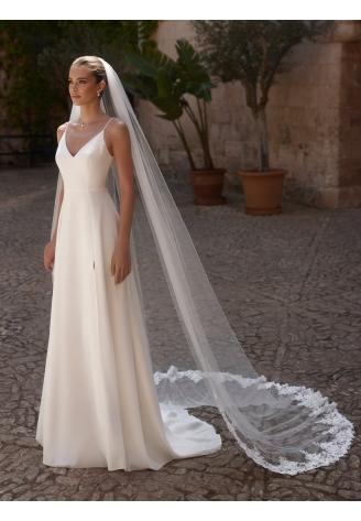 Bianco Evento S514 Sluier - 280 cm ()