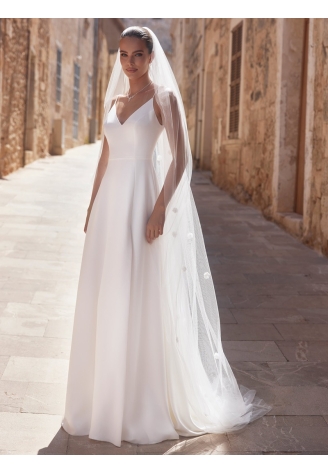 Bianco Evento S518 Sluier - 250 cm ()
