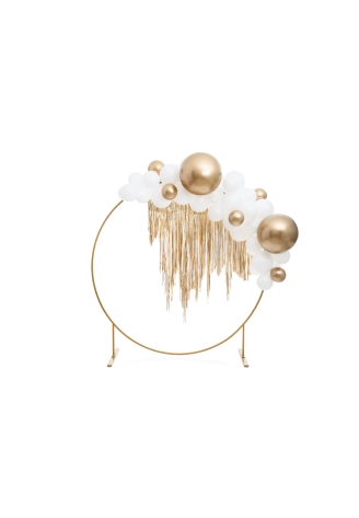 Gouden Backdrop Frame Cirkel, 2m