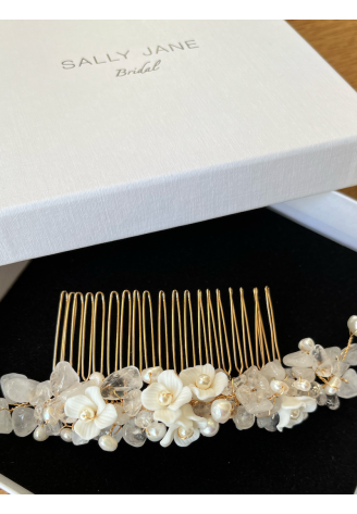 Sally Jane Bridal Celeste Haarkam Goud