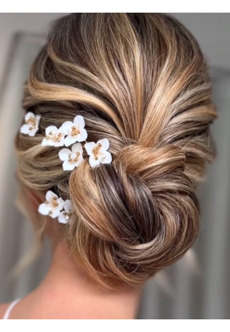 Sally Jane Bridal Fay Haarspelden Goud ()