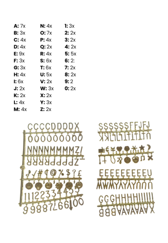 Ginger Ray GO-126 Gold Wedding Letterbord Gouden Letters