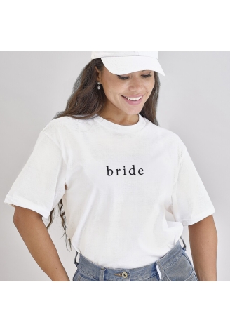 Ginger Team Bride T-shirt Wit ()