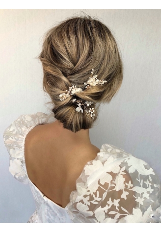 Sally Jane Bridal Ilja Haarspelden Zilver ()