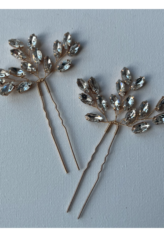 Sally Jane Bridal Esther Haarspelden Goud