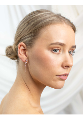 Abrazi Puck Oorbellen Rose