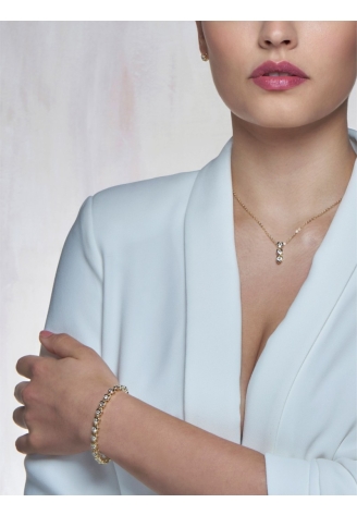 Poirier JS-002 Bruidssieraden Set Louise Goud ()