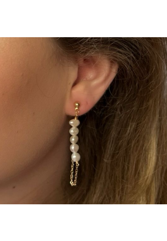 Sally Jane Bridal Muse Oorbellen Goud ()