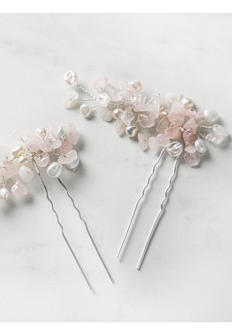 Sally Jane Bridal Natalie Haarspelden Zilver