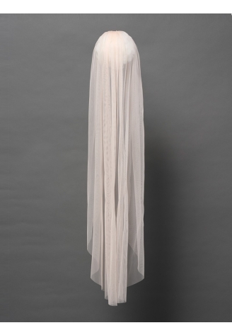 Poirier S12-120-1-SOFT-Peach Sluier  - 120 cm ()