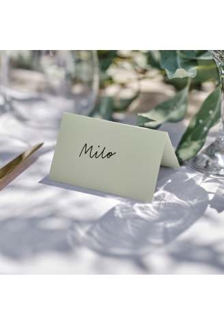 Ginger Ray SW-844 Sage Wedding Plaatskaartjes ()
