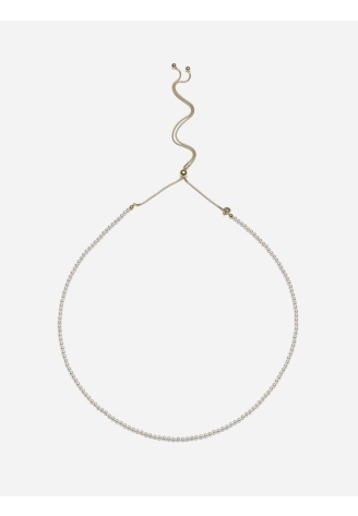 Abrazi Jorja Parel Ketting Goud ()