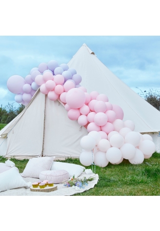 Ginger Ray BA-321 Balloon Arch Paars & Roze Ballonnenboog