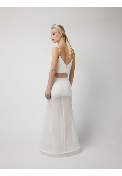 Poirier PC1-190J hoepelrok 190 cm Ivory