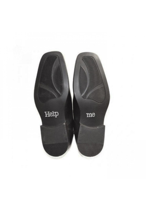 Help Me-Trouwschoenen Sticker