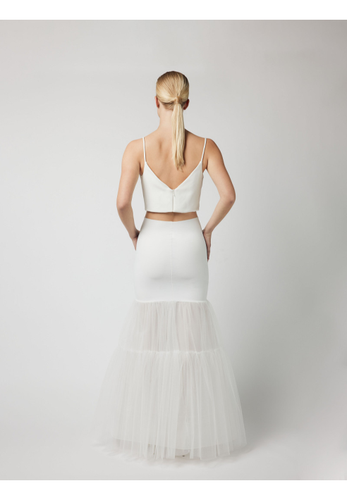 PC73-150J Mermaid ultralichte onderrok – Ivoor