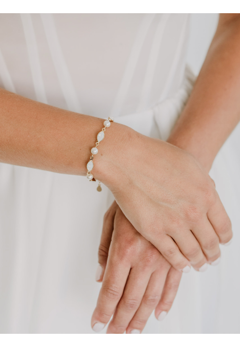 Perlenbräute Kylie Armband ()