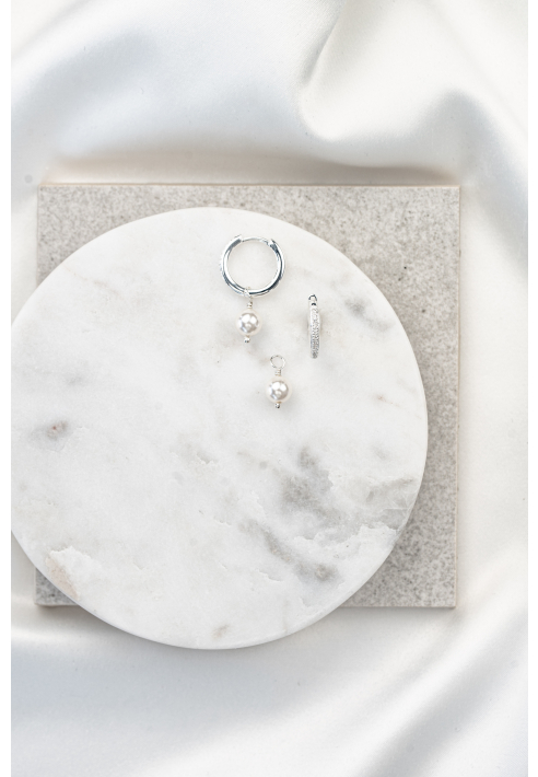 Perlenbräute Anni Oorbellen