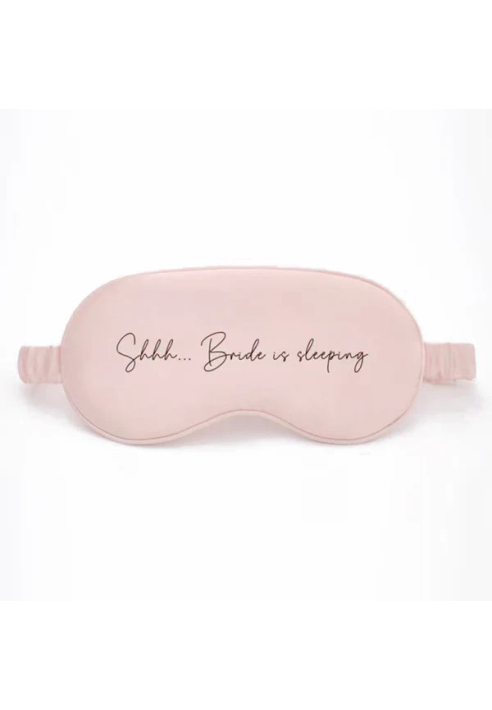 Slaapmasker voor de bruid "Shhh... Bride is sleeping" ()