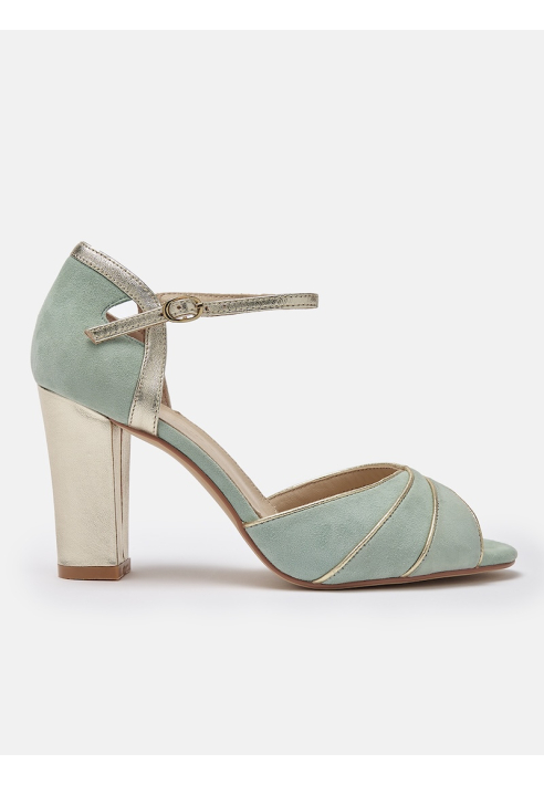 Rachel Simpson Lauren Bruidsschoenen Mintgroen ()