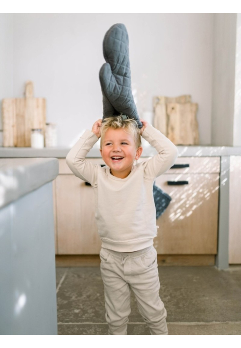 Leeff 18218 Ovenhandschoen Olivia Grijs