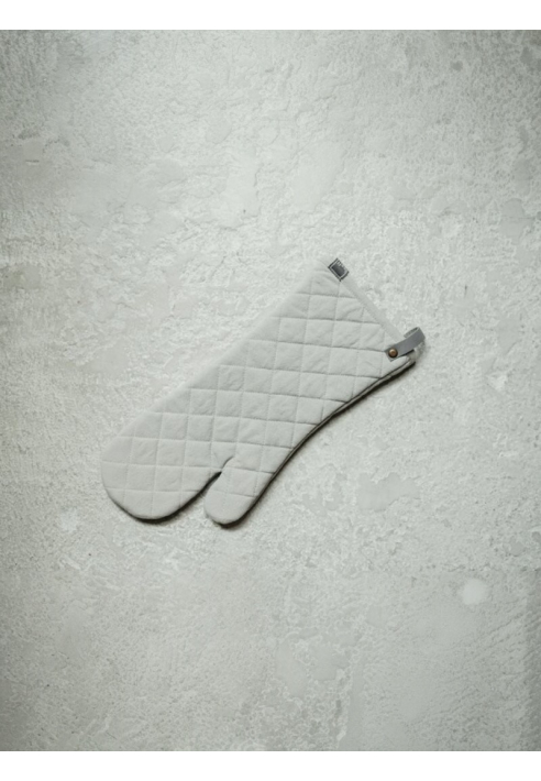 Leeff 18219 Ovenhandschoen Olivia Lichtgrijs