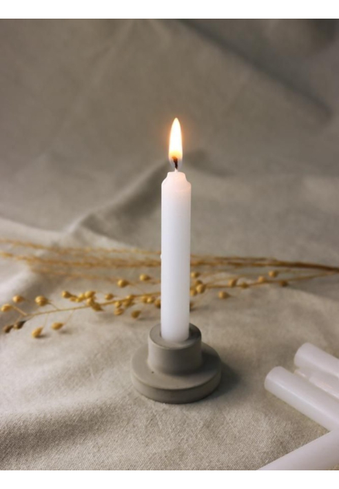 Leeff 18625 Mini Kaarsen Cadeauset Maartje Grijs