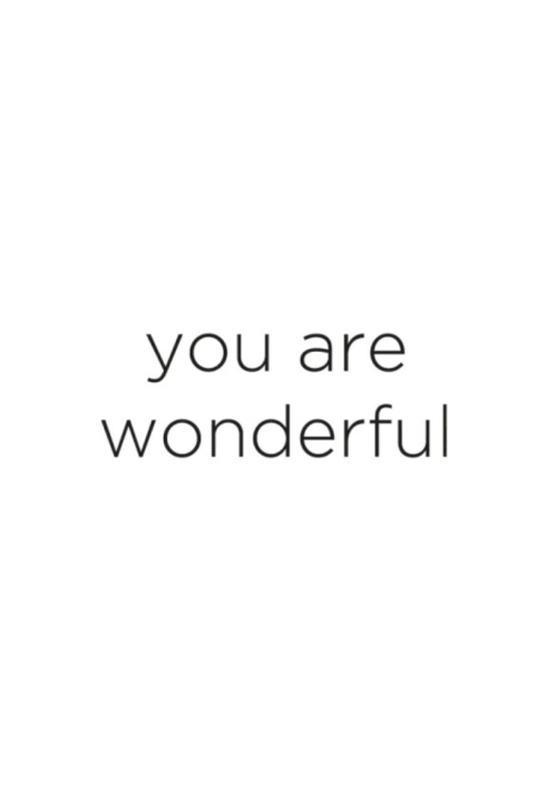 Leeff 18641 Pilaar Kaars - You are wonderful Wit