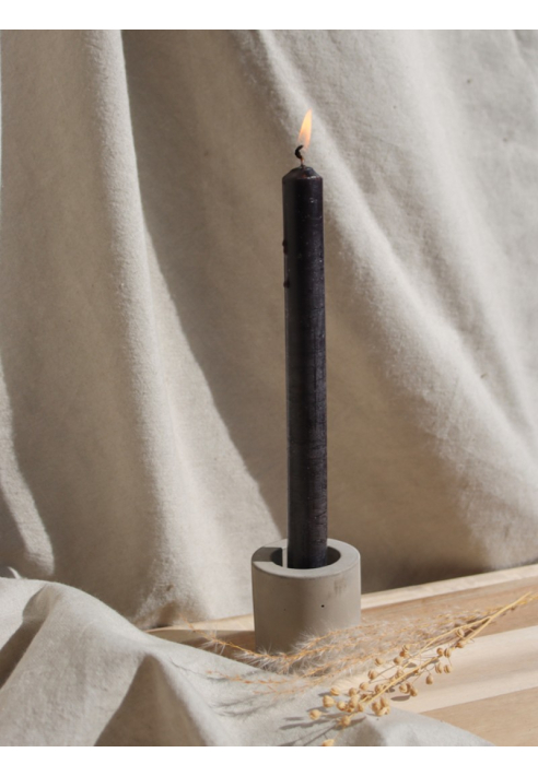 Leeff 18716 Dinerkaarsen Cadeau set Donna Zwart