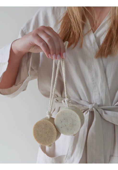 Leeff Zeepblok met touwtje Sinaasappel & Kruidnagel Dikke knuffel ()