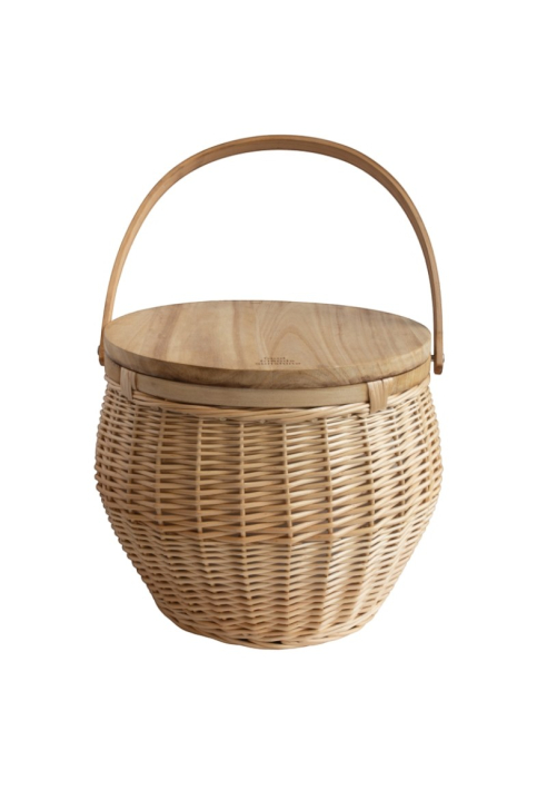 Leeff Picknickmand Peppe met serveerdeksel