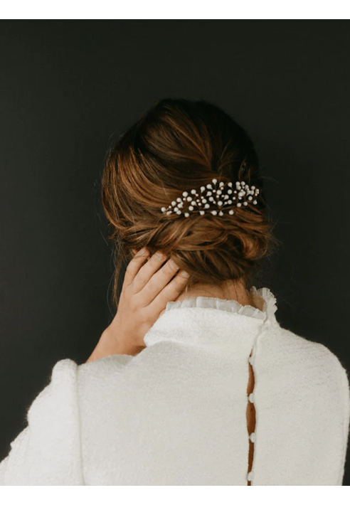 Lizeron Abel haarkam Wit ()