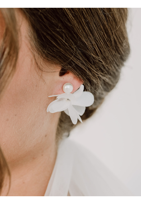 Perlenbräute Emmi Oorbellen ()