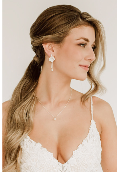 Perlenbräute Faye Oorbellen