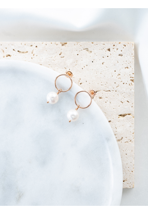 Perlenbräute Toni Oorbellen