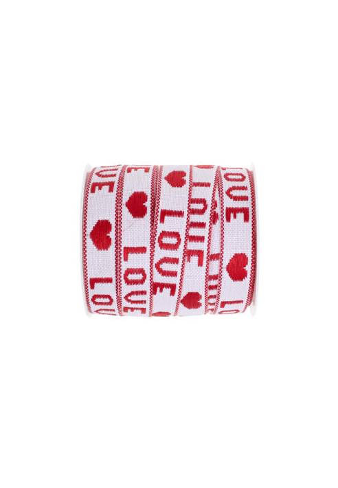 Rood LOVE Lint